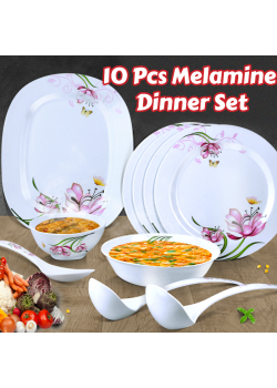 Royal Mark 10 Pcs Melamine ware Dinner Set, RMDS-9711